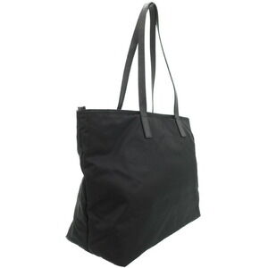 Prada Tote Shoulder Vela Tessuto Black Bag